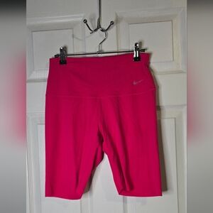 Nike Zenvy Pink High-Waist Bike Shorts 8"